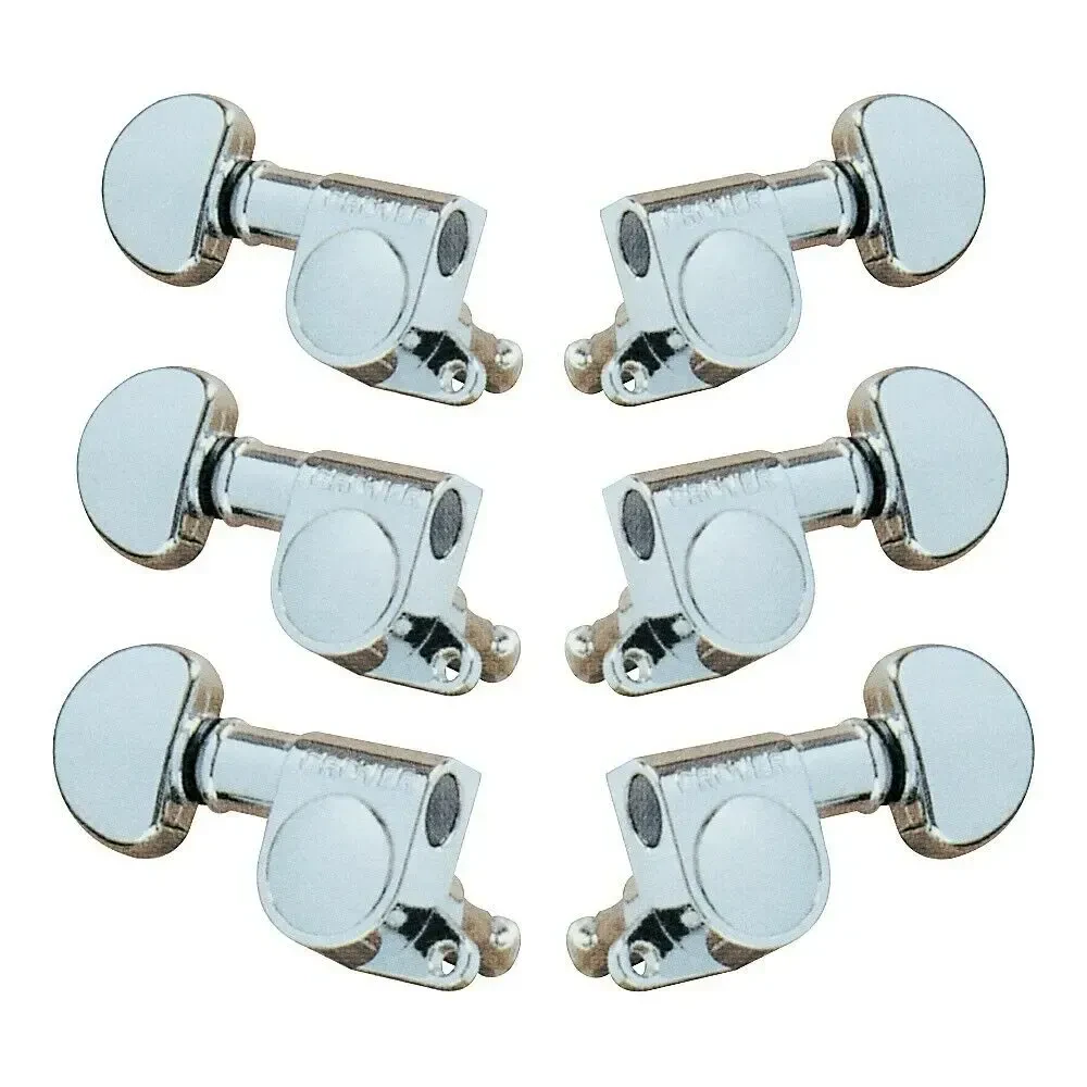 Колки Grover-Trophy 205C 3-Per-Side Mini Tuners Chrome