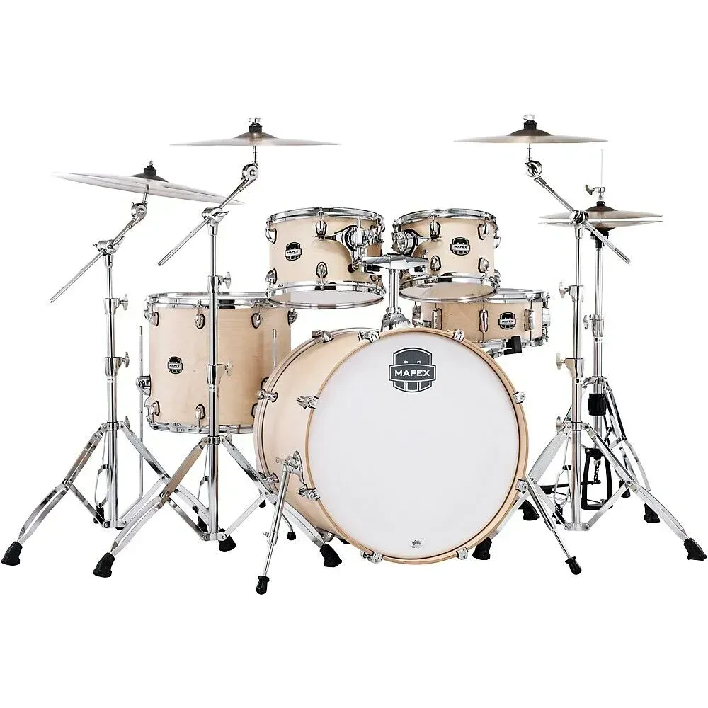 Ударная установка акустическая Mapex Mars Maple MM529SFNW (набор, 5 шт.) 22" бас-барабан, 10"/12" томы, 16" напольный том, 14" малый, натуральный сатин