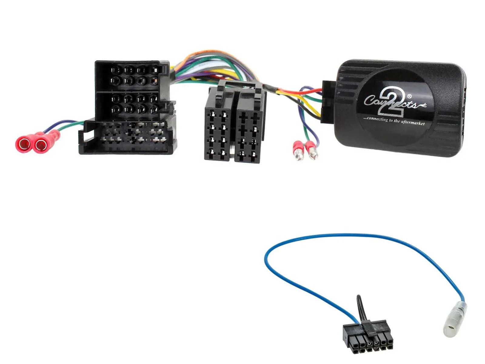 Connects2 Lenkradadapter für Citroen Fiat Peugeot 15-21 ISO/Mini ISO Kenwood 42-