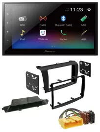 Автомагнитола Pioneer 2 DIN USB, Bluetooth, DAB, MP3 для Mazda 3 (2003–2009)