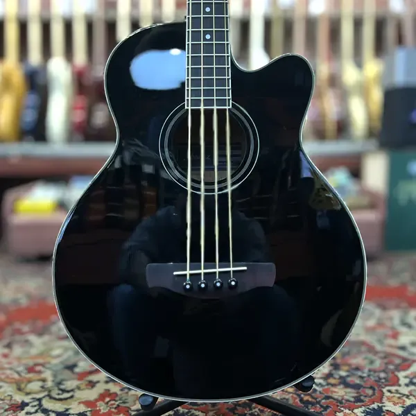 Бас-гитара акустическая Ibanez AEB8E Black