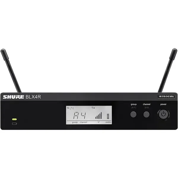 Приемник для радиосистемы Shure BLX4R BLX Rackmountable Wireless Receiver Band J11