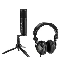 USB-микрофон HA Pro USB Microphone For Podcasting and Studio Recording with Headphones в комплекте наушники