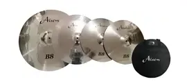 Набор тарелок для барабанов AISEN B8 Cymbal Pack с чехлом