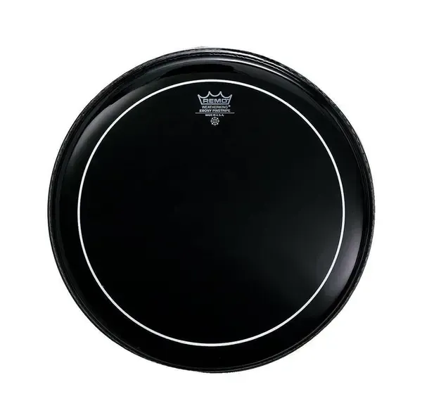 Пластик для барабана Remo 13" Pinstripe Ebony