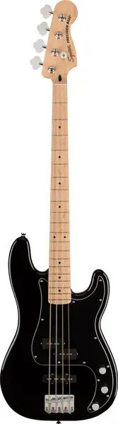 Бас-гитара Squier by Fender Affinity Precision Bass PJ Pack MN BLK с комбоусилителем, чехлом и аксессуарами