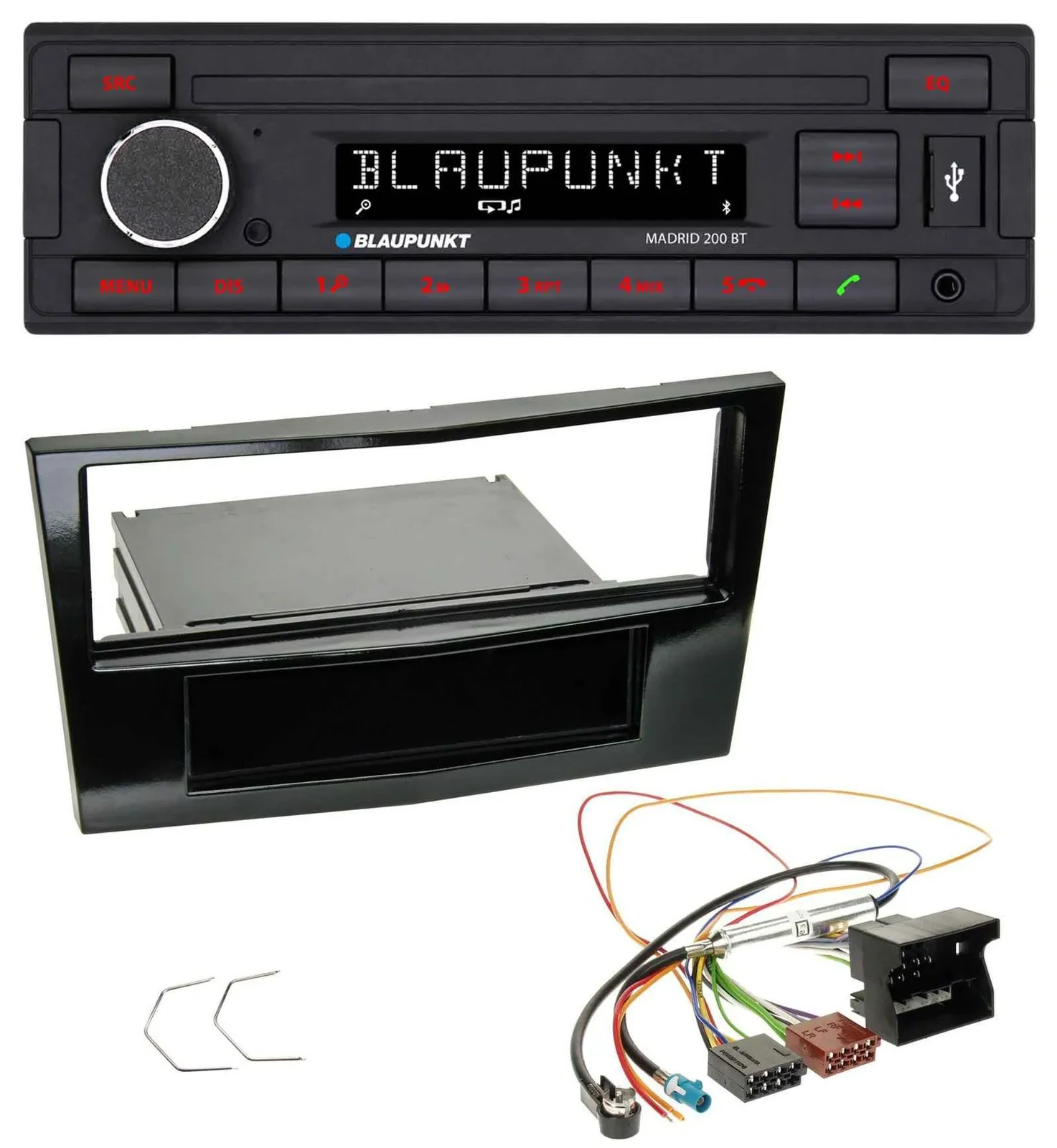 Blaupunkt USB AUX Bluetooth MP3 Autoradio für Opel Astra H Corsa D Zafira B ab 2