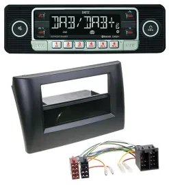 Dietz USB DAB MP3 Bluetooth Autoradio für Fiat Stilo 192 01-08 Ablagefach