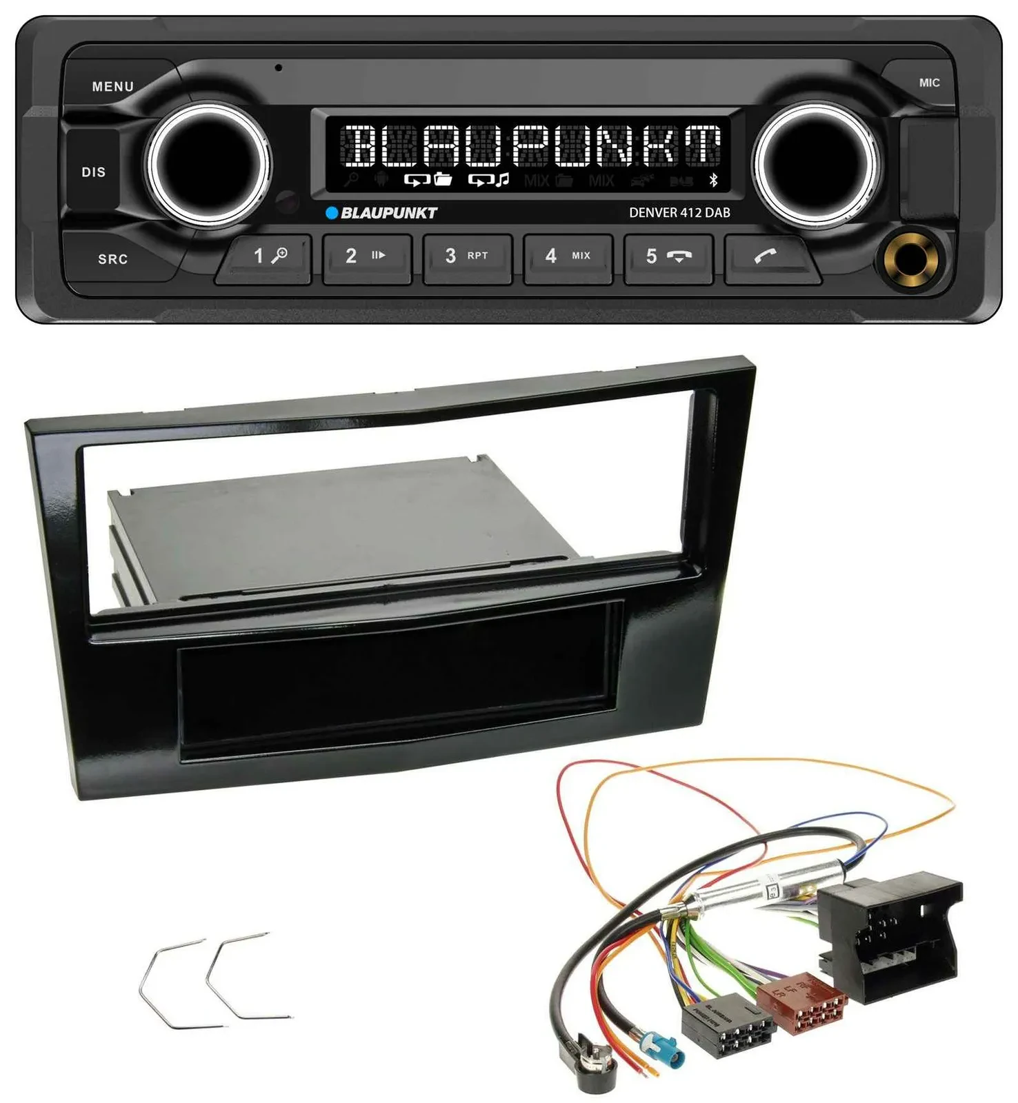Blaupunkt Bluetooth DAB MP3 USB Autoradio für Opel Astra H Corsa D Zafira B ab 2