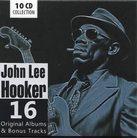 JOHN LEE HOOKER - 16 Original Albums & Bonus Tracks (10CD, Box)