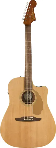 Электроакустическая гитара Fender California Redondo Player Natural