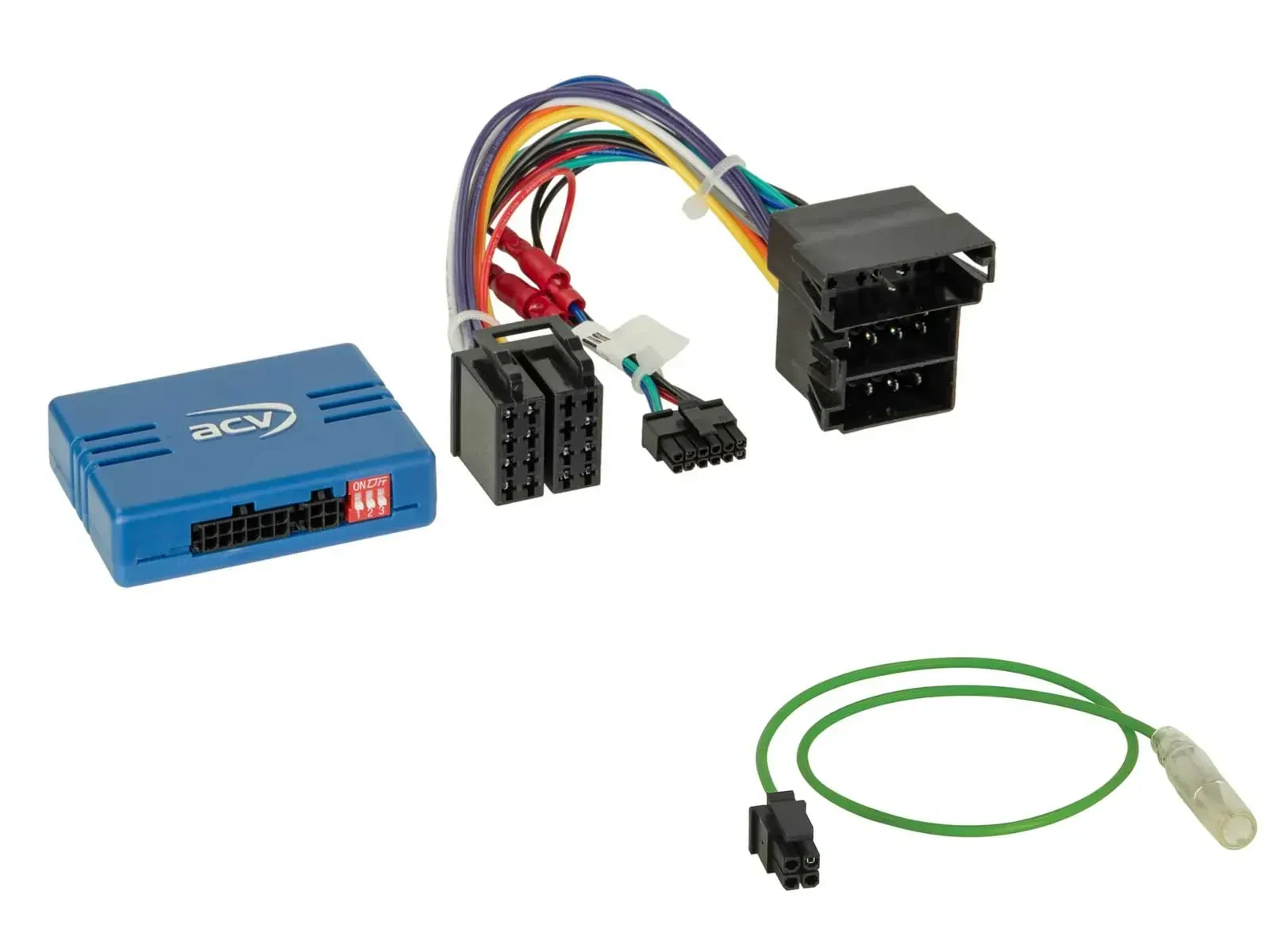 Переходник для управления на руле Kenwood для Citroen/Fiat/Opel/Peugeot ISO Mini