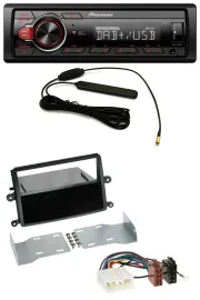 Автомагнитола для Mitsubishi L200 Pioneer 1-DIN, DAB, USB, AUX, MP3 (с 2006)