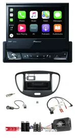 Pioneer DVD Bluetooth DAB USB Lenkrad Autoradio für Hyundai i10 ISO 2009-2013 sc