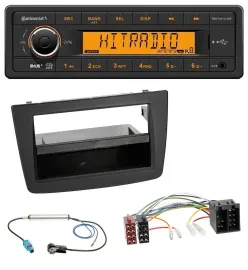 Continental 1DIN DAB MP3 AUX USB Autoradio für Alfa Romeo Mito 955 08-14 ISO sch