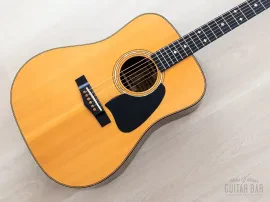1980 Ibanez Artwood AW-120 Vintage Dreadnought Acoustic Guitar w/ Case