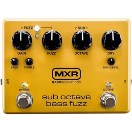 Педаль эффектов для бас-гитары MXR M287 Sub Octave Bass Fuzz