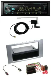 Pioneer MP3 AUX CD USB DAB Autoradio für Ford Fiesta Focus 2004-2008 silber