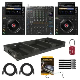 DJ-комплект AlphaTheta 2x CDJ-3000X + DJM-A9 (набор) с кейсом