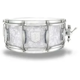 Малый барабан Trick Drums Buddy Rich 100th Anniversary Aluminum 14x5.5 White Pearl