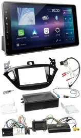 Автомагнитола Pioneer Bluetooth USB DAB для Opel Adam, Corsa E (с 2013), поддержка управления на руле, совместима с PDC