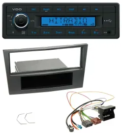 VDO AUX Bluetooth USB MP3 Autoradio für Opel Antara Astra H Zafira B ab 2005 cha