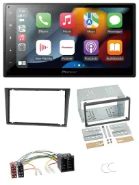 Pioneer DAB Bluetooth 2DIN USB MP3 Autoradio für Opel Combo C Corsa C Tigra Meri
