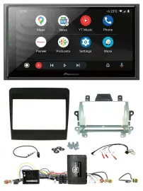 Автомагнитола для Porsche 911 (991) 2011–2017 Pioneer 2-DIN, USB, DAB, Bluetooth, поддержка кнопок на руле