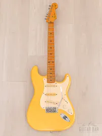 Электрогитара Fender Custom Edition Yngwie Malmsteen Stratocaster ST57-140YM SSS Pearl Yellow White w/case Japan 1995