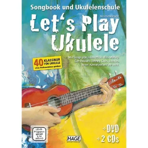 Hage - Let's Play Ukulele (+2CD's & QR-Video) - Daniel Schusterbauer | Neu