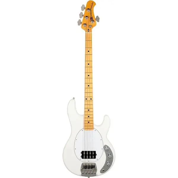 Бас-гитара Ernie Ball Music Man Retro 70s StingRay White