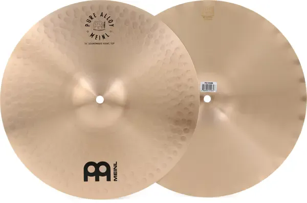 Тарелка барабанная MEINL 14" Pure Alloy Soundwave Hi-Hat (пара)