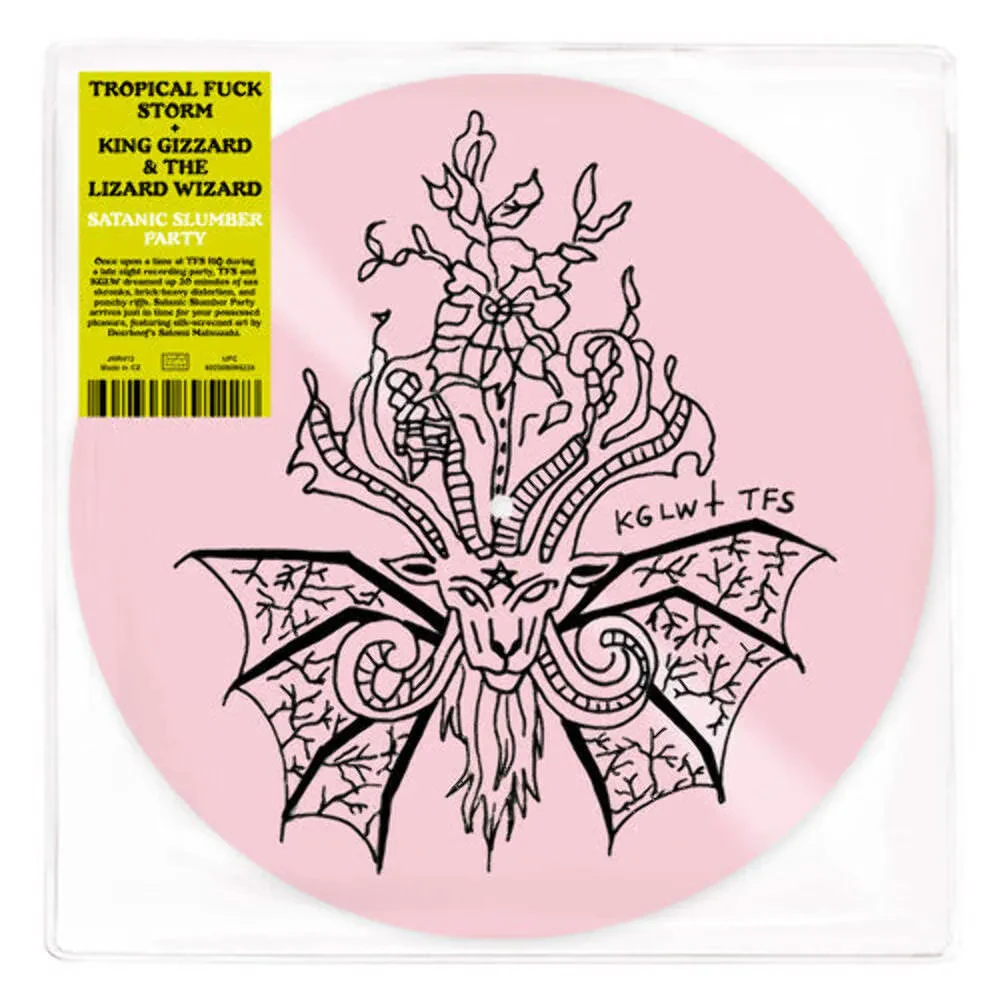 Tropical Fuck Storm & King GIzzard - Satanic Slumber Party [Pink Vinyl] NEW