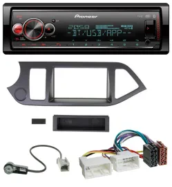 Автомагнитола Pioneer Bluetooth USB MP3 DAB для Kia Picanto (с 2011), без Start-Stop