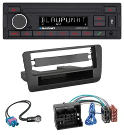 Blaupunkt USB AUX Bluetooth MP3 Autoradio für Audi A1 (ab 2012)