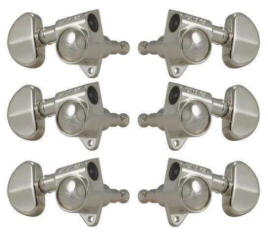 Колки гитарные Grover 102-18N Nickel (6 штук)