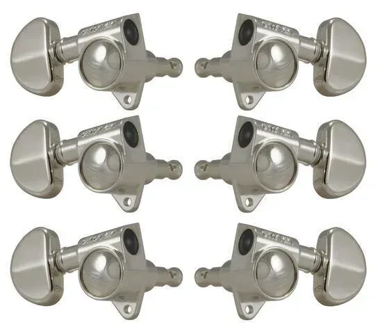 Колки гитарные Grover 102-18N Nickel (6 штук)