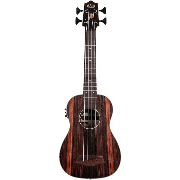 Укулеле Kala Striped Ebony Round Wound String Acoustic-Electric U-Bass