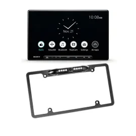 Sony XAVAX8500 10.1" Receiver + License Plate Backup Camera