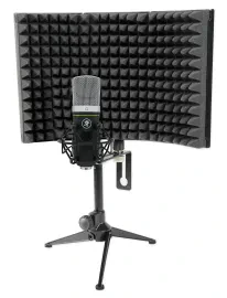 Mackie EM-91CU USB Condenser Recording Zoom Podcast Microphone Mic+Vocal Shield