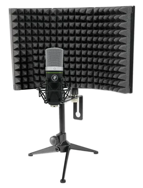 Mackie EM-91CU USB Condenser Recording Zoom Podcast Microphone Mic+Vocal Shield