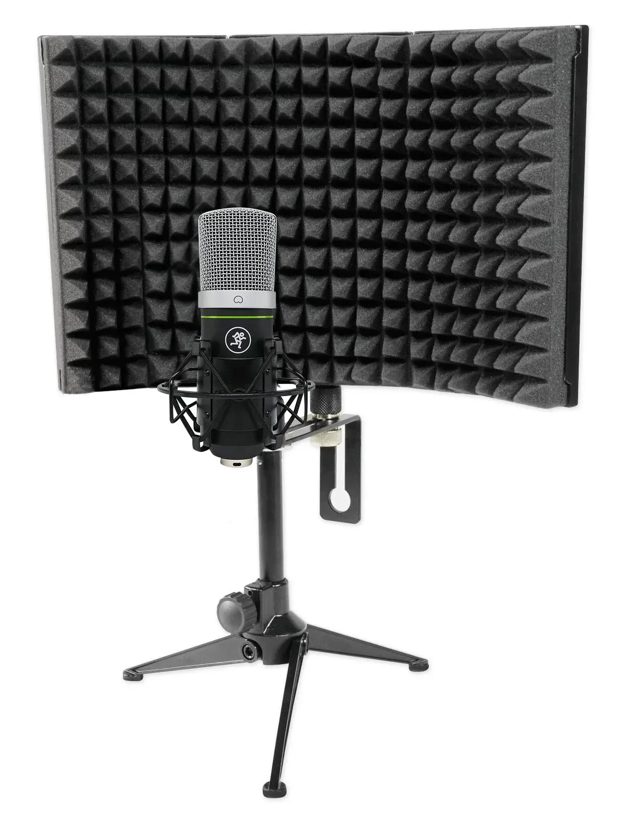 Микрофон USB для подкастов Mackie EM-91CU (набор) с вокальным экраном RockShield 1