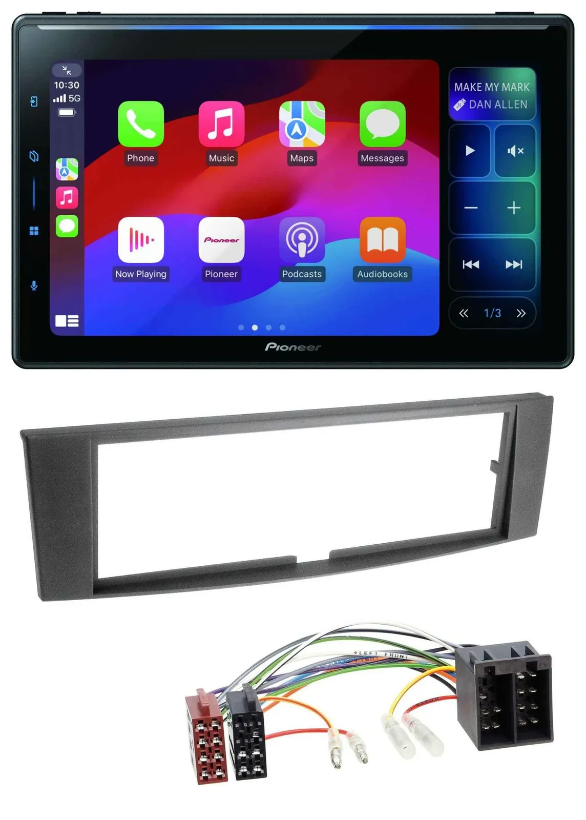 Автомагнитола для Renault Laguna II (2005–2008) Pioneer Bluetooth DAB MP3 USB