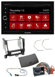 Blaupunkt MP3 DVD Bluetooth DAB 2DIN USB Autoradio für Opel Zafira ab 12 jet bla