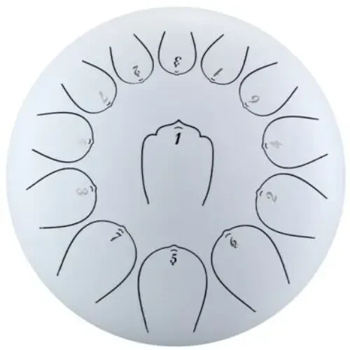 Глюкофон U-Turn TD12-13-EWH C-Dur Elderflower White