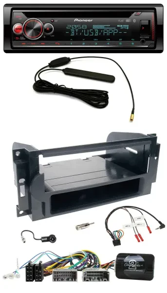 Pioneer USB DAB Lenkrad Bluetooth CD Autoradio für Dodge / Jeep