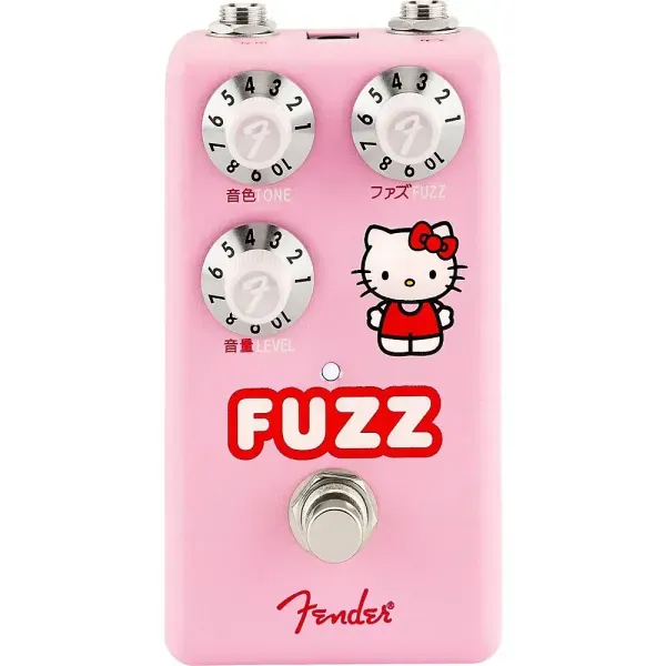 Педаль эффектов для электрогитары Fender x Hello Kitty Fuzz