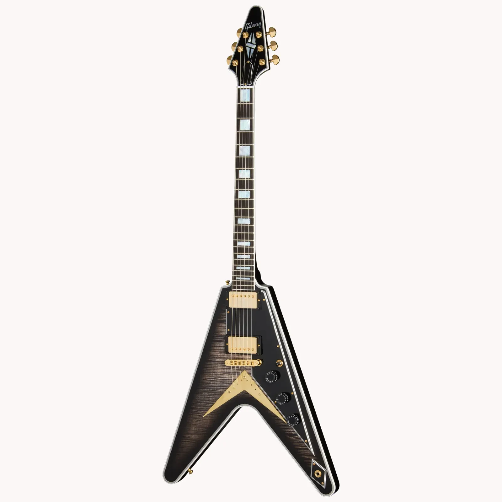 Электрогитара GIBSON Flying V Custom Figured Cobra Burst Gloss