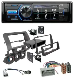 Автомагнитола для Honda Fit (US) 2006–2007 JVC Bluetooth, MP3, USB, DAB