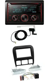 Автомагнитола для Mercedes S-Class 1998–2005 Pioneer 2DIN, CD/USB, MP3, DAB, Bluetooth